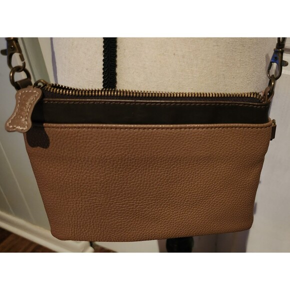 Sold Out CHALA Cute Beagle Dog CROSSBODY Purse w/Adj Strap Bone Zipper Pull 6x8 - Picture 8 of 10